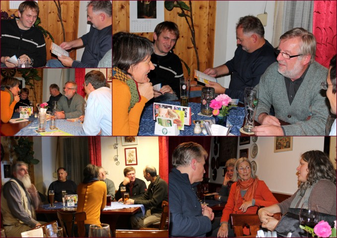 Chiemgauer-Stammtisch in Obing. Fotos: Katharina Gruber-Trenker, Elke Mathe