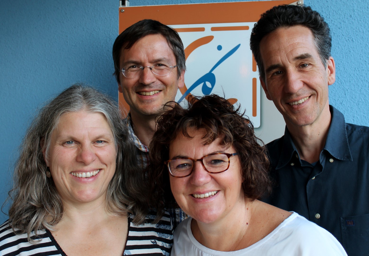 Der neue Vorstand des Chiemgauer e.V.: Katharina Gruber-Trenker, Christophe Levannier, Susanne Leitner und Stefan Schütz