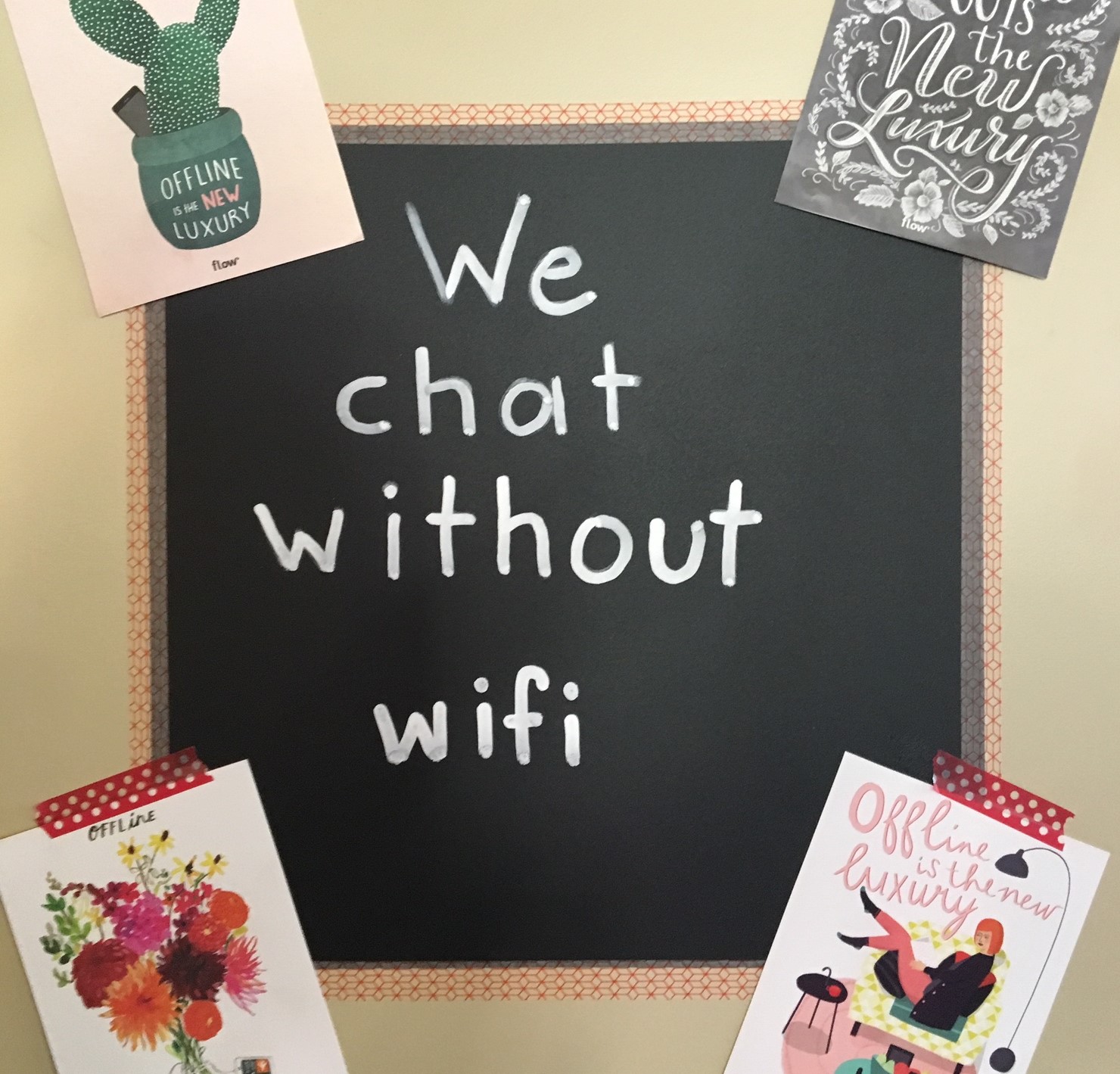 Chat without wifi